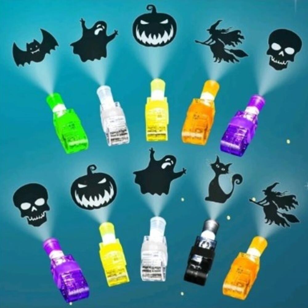 Halloween Party Favors for Kids, 36Pcs Light Up Finger Lights Halloween...